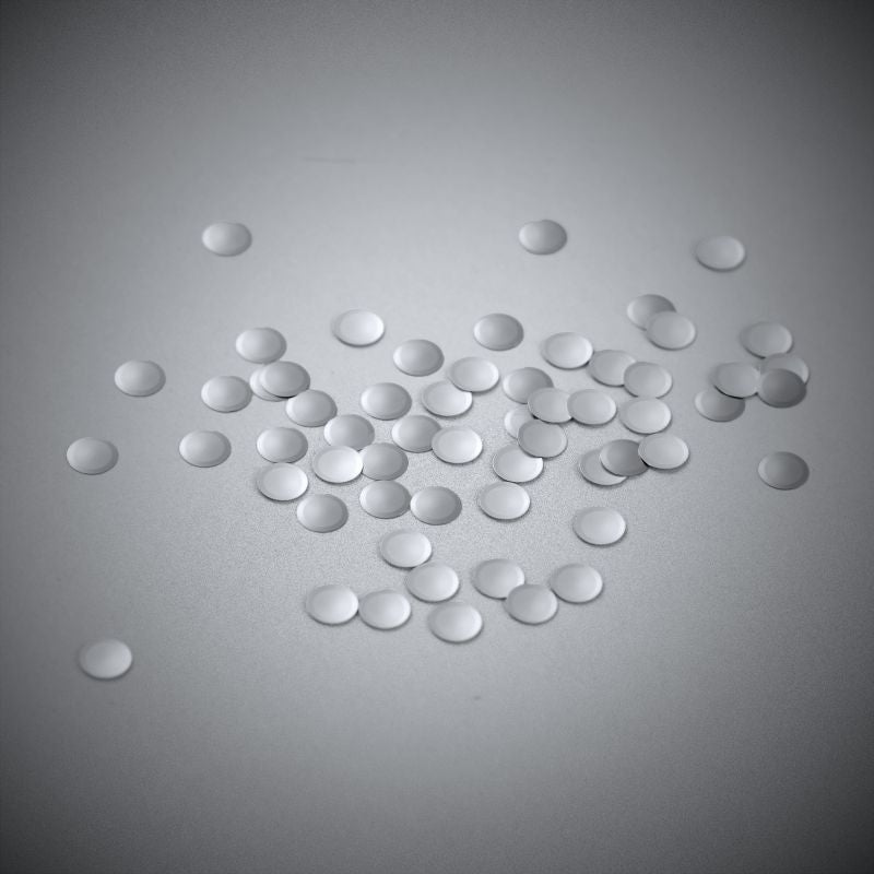 3mm Metal Dome Switch | 160gf, Single-Side Silver Plated | for PCB Mount - Bonsda