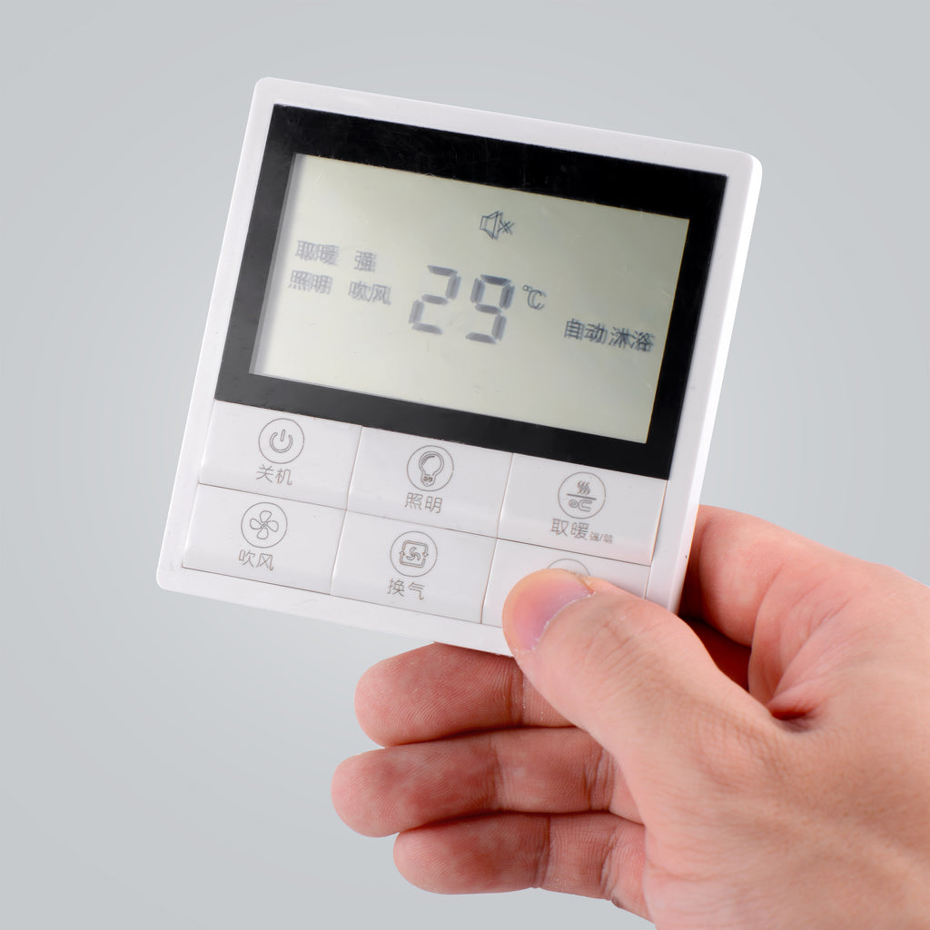 SD-M8527 Wall-Mounted AC Switch Dome Array | Multi-Function Key Solution | BONSDA Anti-Humidity Design