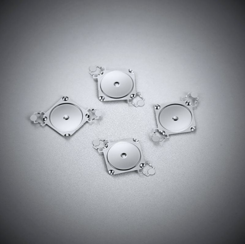 Solderable 15.2mm Metal Dome | SD-JH1528F-1D-DJ-DN-HJ | 280gf Force, 100K Cycles