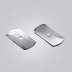 Oblong Metal Dome SD-Q8362 Series Metal Dome | 17.78x9mm & 25.4x12.8mm | Nickel-Plated, 280gf