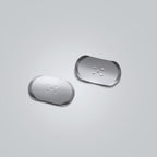 SD-X8353 Oblong Metal Dome | 4mm/4.5mm/5mm | 3 or 5 Contacts/No Contact | Nickel/Gold Plated