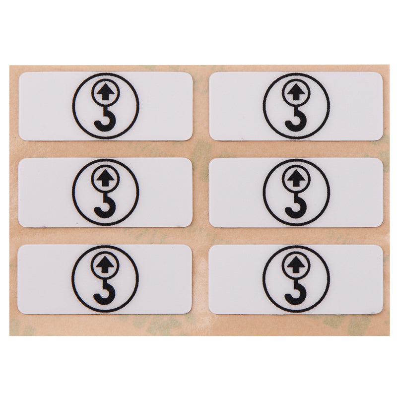 LED Hole Indicator Overlay Label overlays-label-dsc-2101-1 | 3M468MP Adhesive