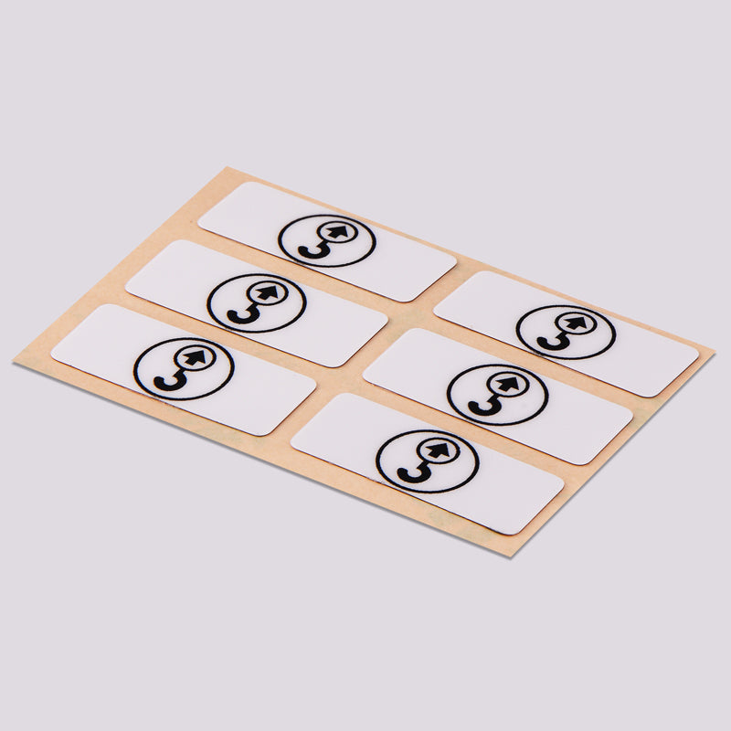 LED Hole Indicator Overlay Label overlays-label-dsc-2101-1 | 3M468MP Adhesive