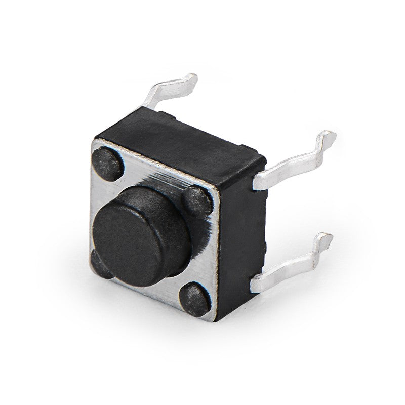 SD-1266-050CB1 6×6×5mm Tactile Switch | 4-Pin Through Hole | Stainless Steel Cover | 250gf Force