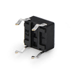SD-1266-050BB1 6×6×5mm Tactile Switch | 4-Pin Through Hole | Stainless Steel Cover | 160gf Light Force