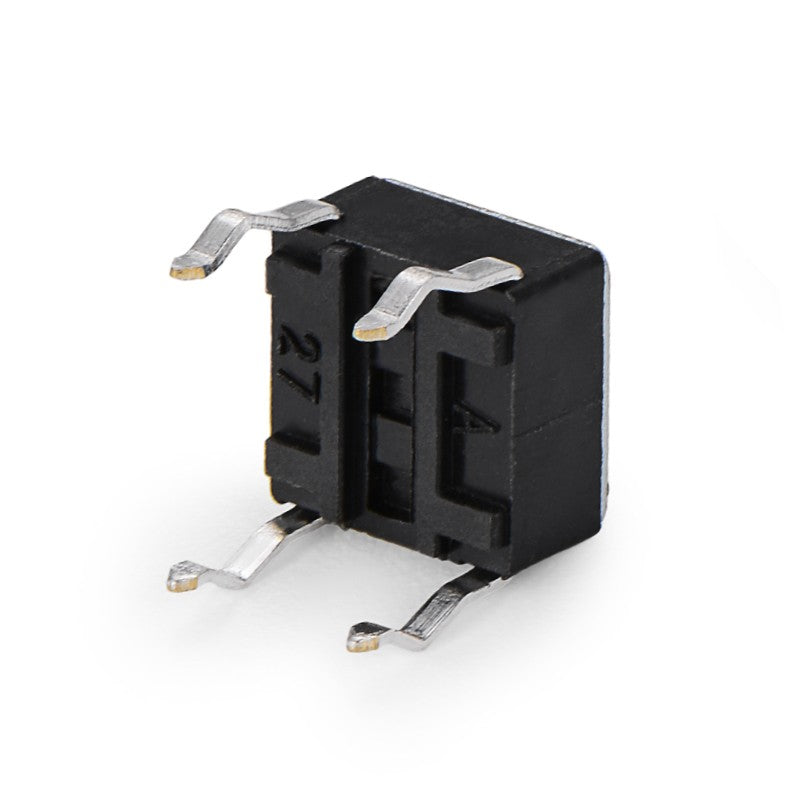 SD-1266-050CB1 6×6×5mm Tactile Switch | 4-Pin Through Hole | Stainless Steel Cover | 250gf Force