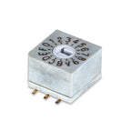 SUNGMUN QDR-16S SMD Rotary DIP Switch | IP67 Waterproof | 16 Position (0-F) | 10x10mm