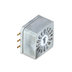 SUNGMUN QDR-16S SMD Rotary DIP Switch | IP67 Waterproof | 16 Position (0-F) | 10x10mm