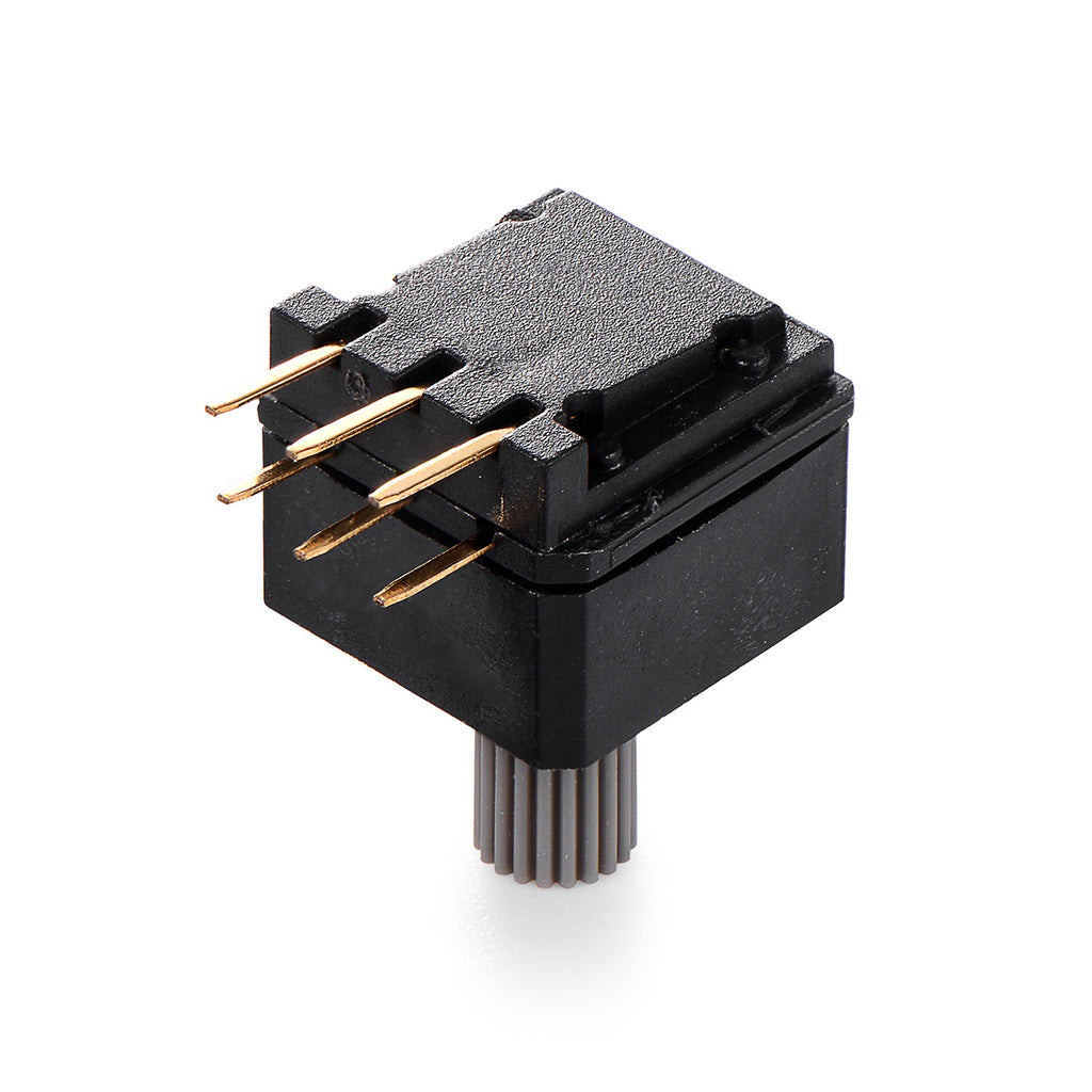 SUNGMUN QSR-10H1 Rotary DIP Switch | IP67 Waterproof | Horizontal 10-Pos | 10x10mm