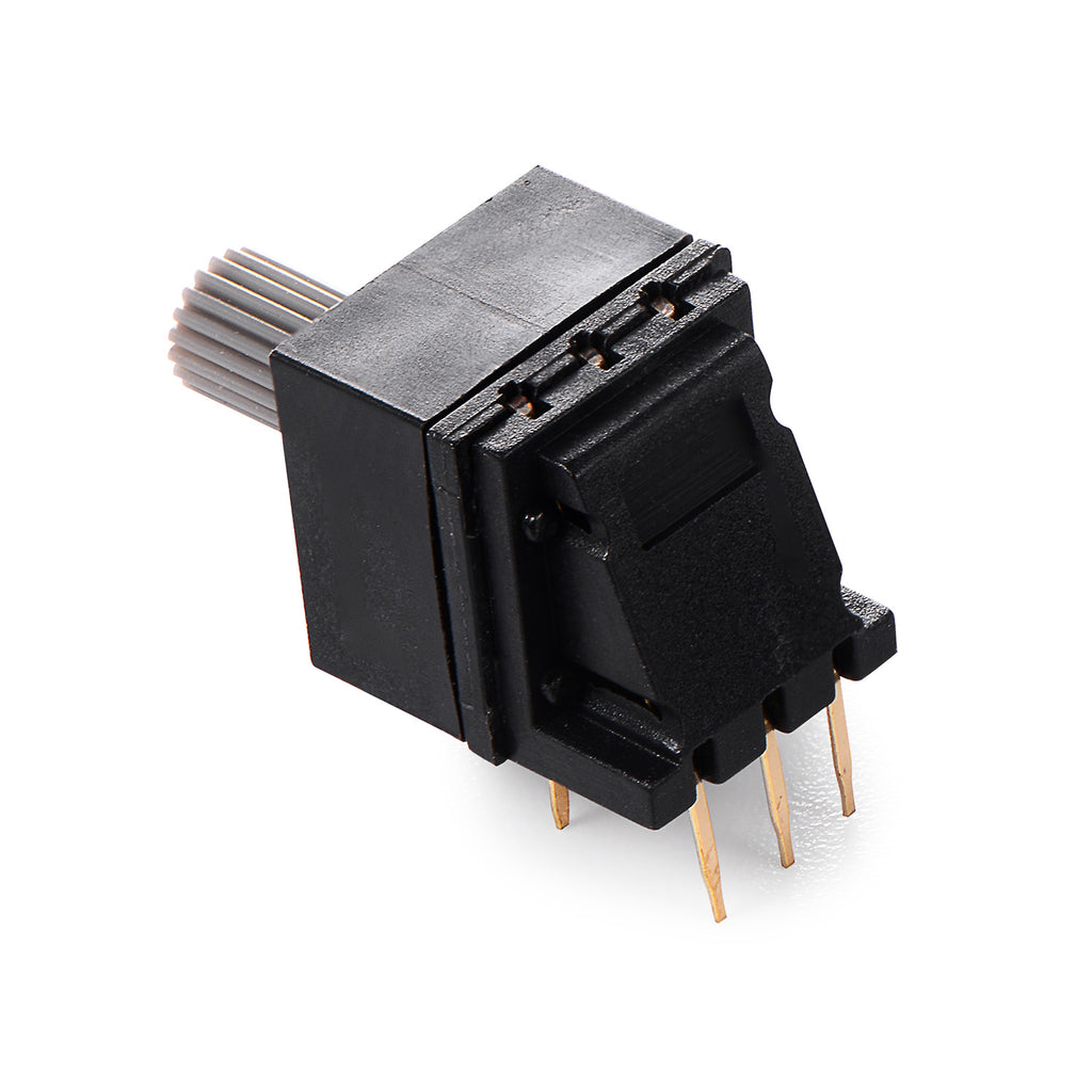 SUNGMUN QSR-16H Rotary DIP Switch | IP67 Waterproof | Horizontal Mount | 16-Position