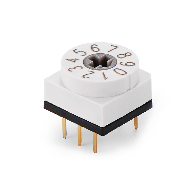 Rotary DIP Switch for Hardware Address Encoding - SUNGMUN TER-10 | 10-Position | PLC & Sensor Node ID Setting