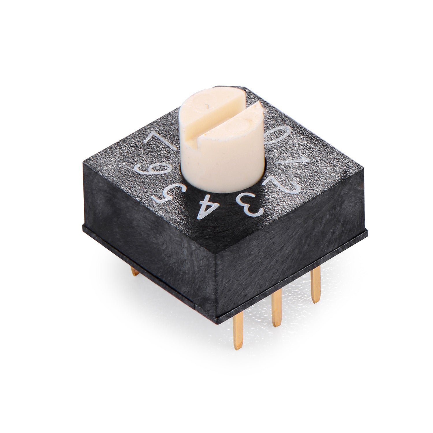 SUNGMUN UMR-10 Rotary DIP Switch | IP67 Waterproof | Low-Profile 4.5mm | Real Code
