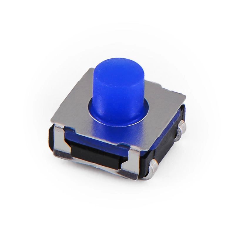 SD-1262-052BU-R IP67 Waterproof SMD Push Button Switch | 6.2×6.2×5.2mm Blue | Tactile Feedback