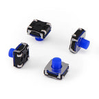 SD-1262-052BU-R IP67 Waterproof SMD Push Button Switch | 6.2×6.2×5.2mm Blue | Tactile Feedback