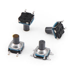 SD-FJ1266-A077 IP67 Waterproof SMD Tactile Switch | 6.2×6.2×7.7mm | Custom Protective Film Solutions